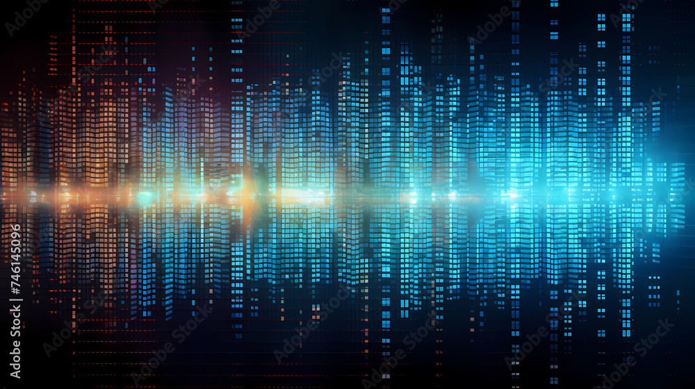 Failure point matrix code texture background Failure point matrix code texture background