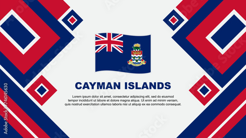 Wallpaper Mural Cayman Islands Flag Abstract Background Design Template. Cayman Islands Independence Day Banner Wallpaper Vector Illustration. Cayman Islands Cartoon Torontodigital.ca