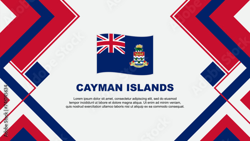 Wallpaper Mural Cayman Islands Flag Abstract Background Design Template. Cayman Islands Independence Day Banner Wallpaper Vector Illustration. Cayman Islands Banner Torontodigital.ca