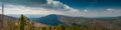 The Ouachita Mountains in Oklahoma Seen From the Talimena Scenic Drive