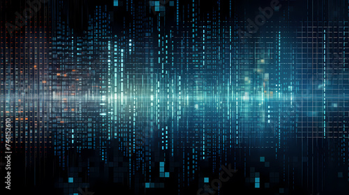 Wallpaper Mural Abstract terminal display with line of code, warning and exclamation mark to warn against cyber attack Torontodigital.ca