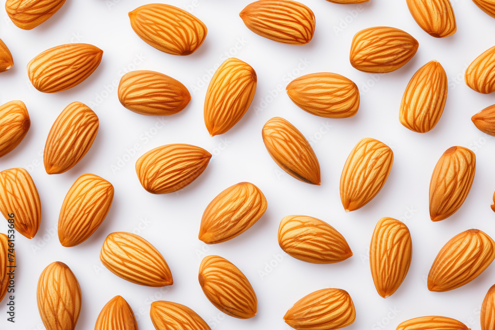 almond; white background; scattered; texture; natural; nut; food; healthy; snack; organic; brown; close-up; pattern; diet; vegetarian; seed; nutrition; raw; vegan; protein; fiber; crunchy; fresh; tast almond; white background; scattered; texture; natural; nut; food; healthy; snack; organic; brown; close-up; pattern; diet; vegetarian; seed; nutrition; raw; vegan; protein; fiber; crunchy; fresh; tast