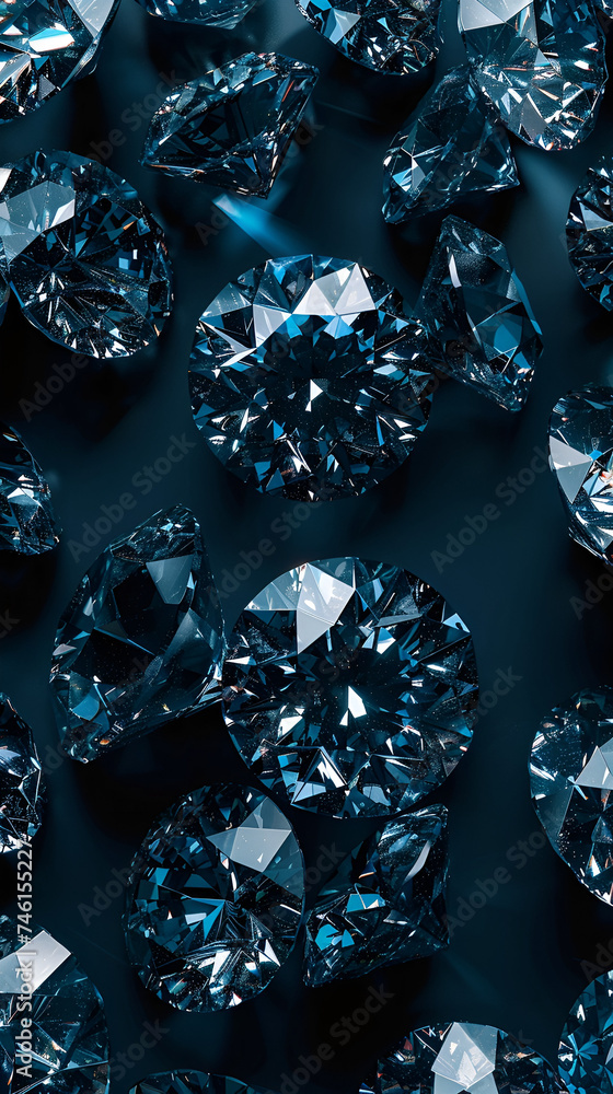 diamond closeup on a dark background with space for text, banner for a jewelry store with copy space diamond closeup on a dark background with space for text, banner for a jewelry store with copy space