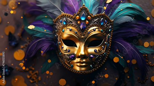 Wallpaper Mural Carnival mask background, carnival mask Torontodigital.ca