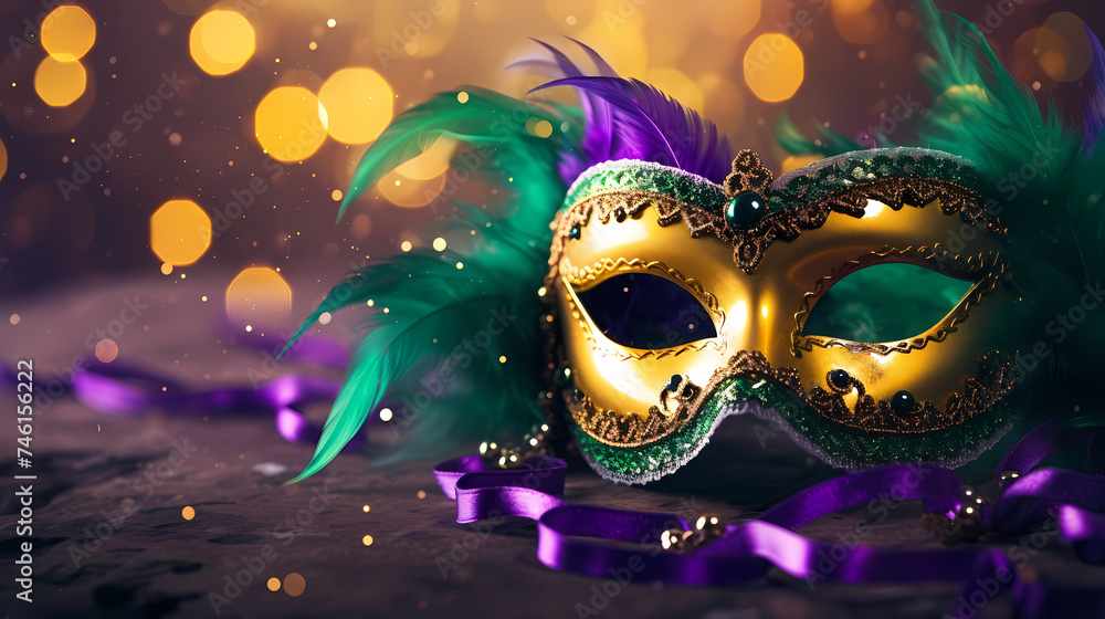 Venetian masquerade mask, carnival mask