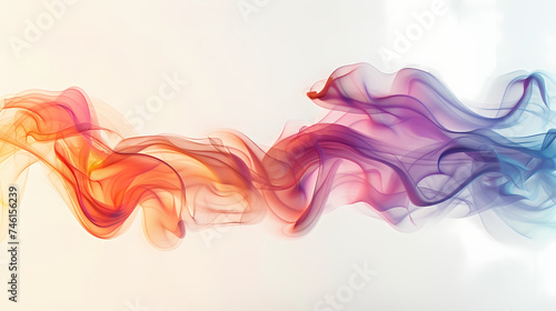 colorful abstract smoke background