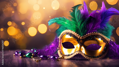 Venetian masquerade mask, carnival mask © ma