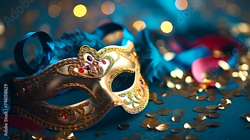 Venetian masquerade mask, carnival mask