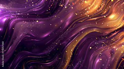 lilac-gold abstract background