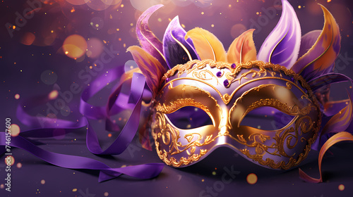 Venetian masquerade mask, carnival mask