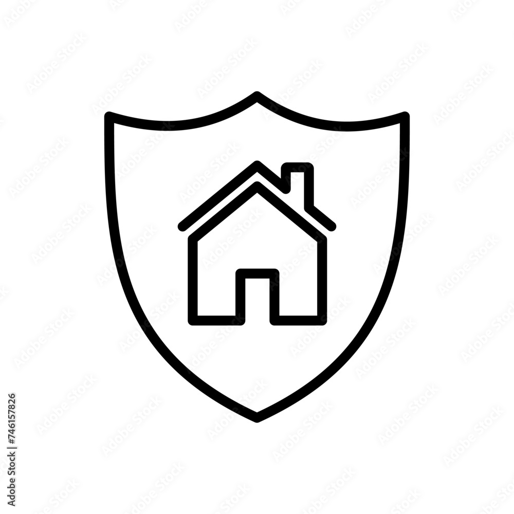 home insurance icon vector. home protection icon home insurance icon vector. home protection icon