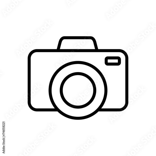 Camera icon vector. photo camera icon. camera photography icon.