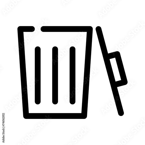 delete line icon