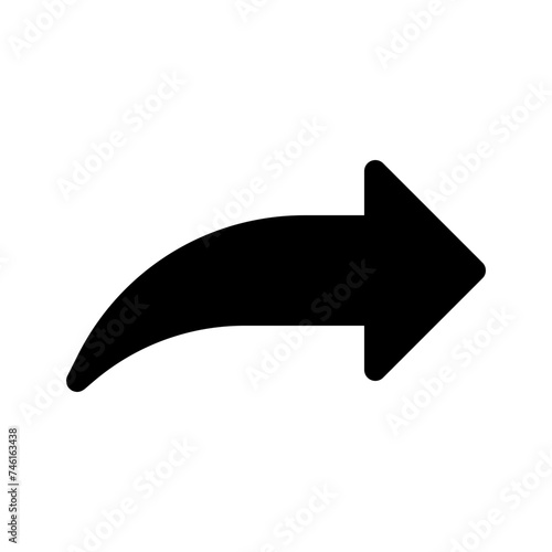 right glyph icon
