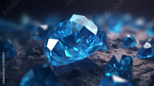 Beautiful diamond background