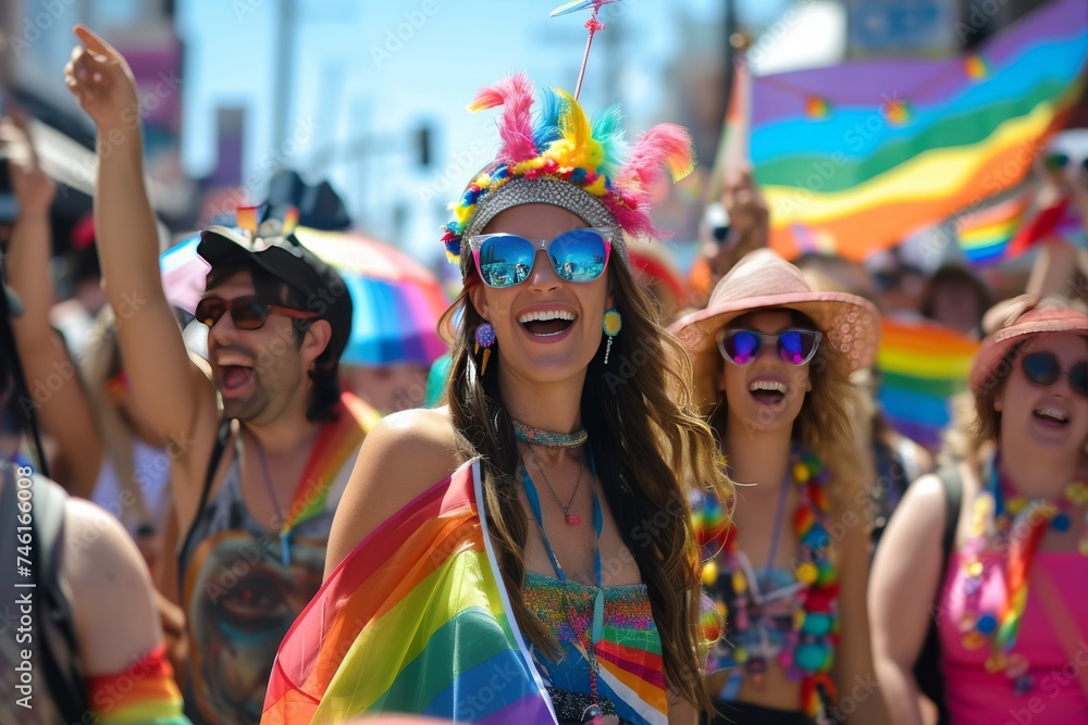 LGBTQ Pride multiple. Rainbow beige colorful ecru diversity Flag. Gradient motley colored security LGBT rightsparade lgbtq+ solidarity pride community LGBTQ Pride multiple. Rainbow beige colorful ecru diversity Flag. Gradient motley colored security LGBT rightsparade lgbtq+ solidarity pride community