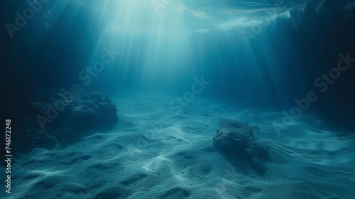Cinematische  mystische Unterwasserwelt