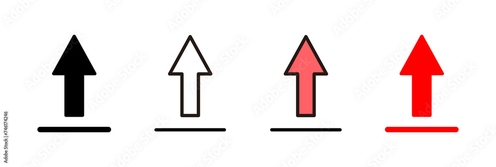 Upload icon vector illustration. load data sign and symbol Upload icon vector illustration. load data sign and symbol