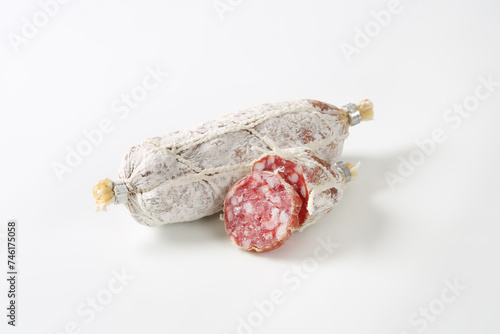Dry cured French sausage