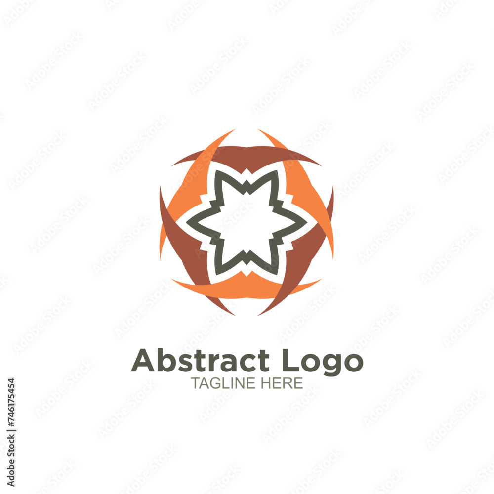 Obraz premium Abstract colourfull logo design