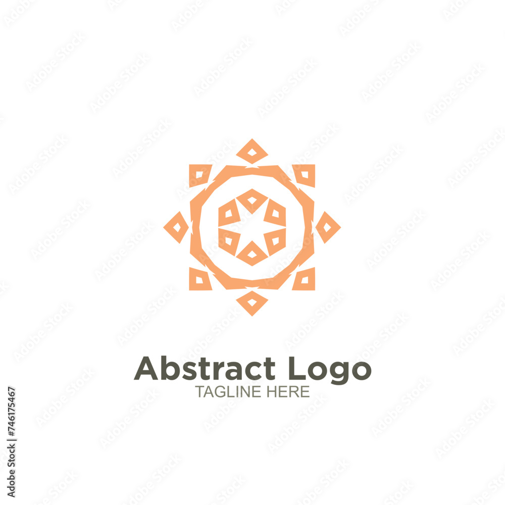 Abstract vector logo design Abstract vector logo design