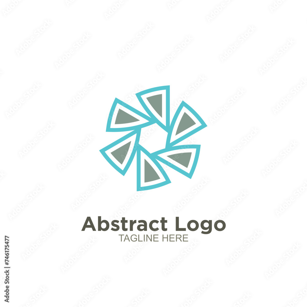 Abstract vector logo design Abstract vector logo design