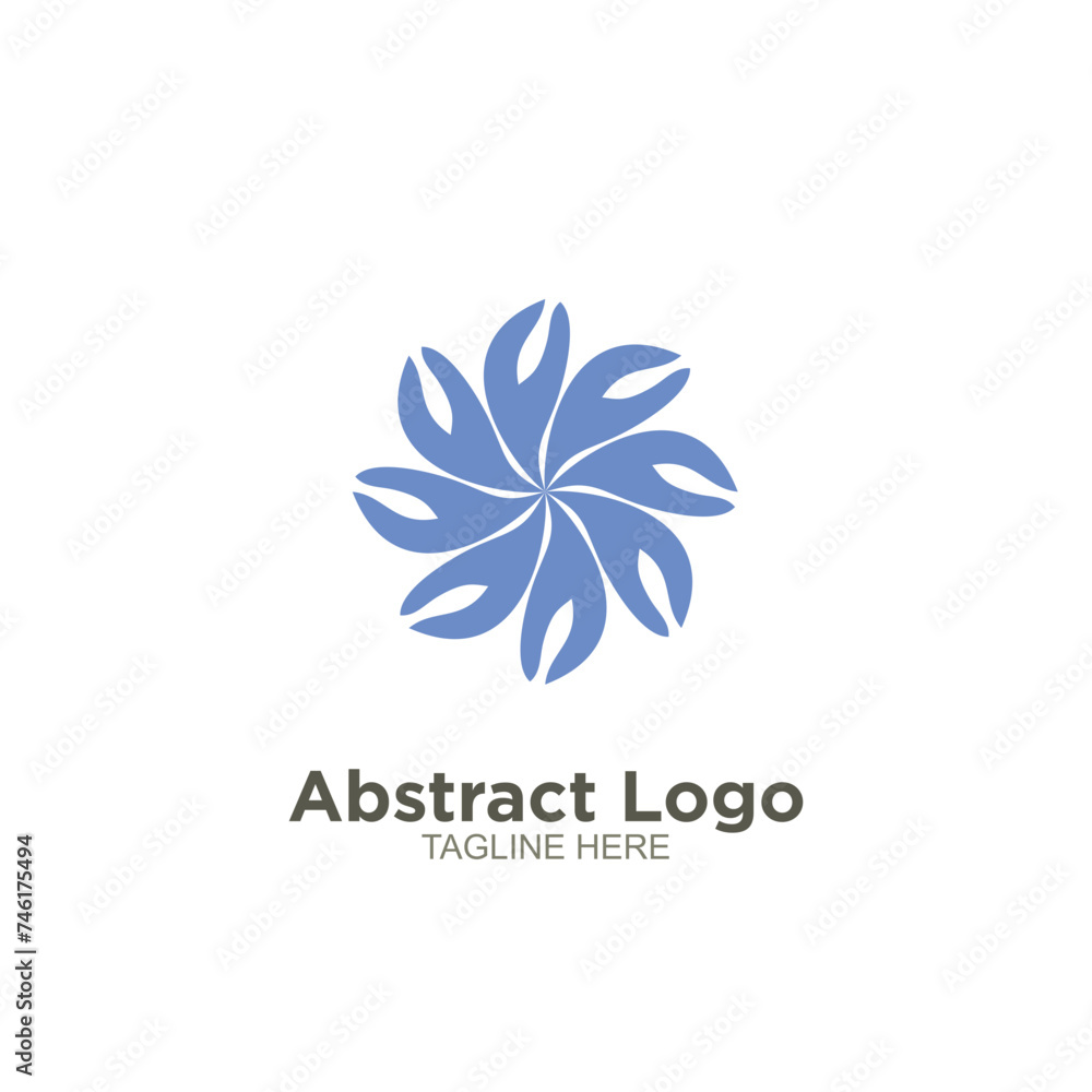 Abstract vector logo design