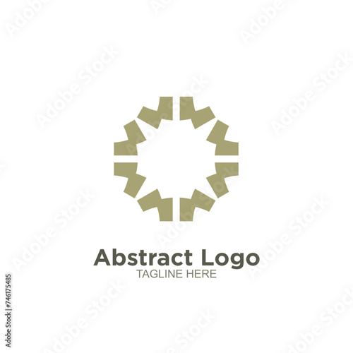 Abstract vector logo design