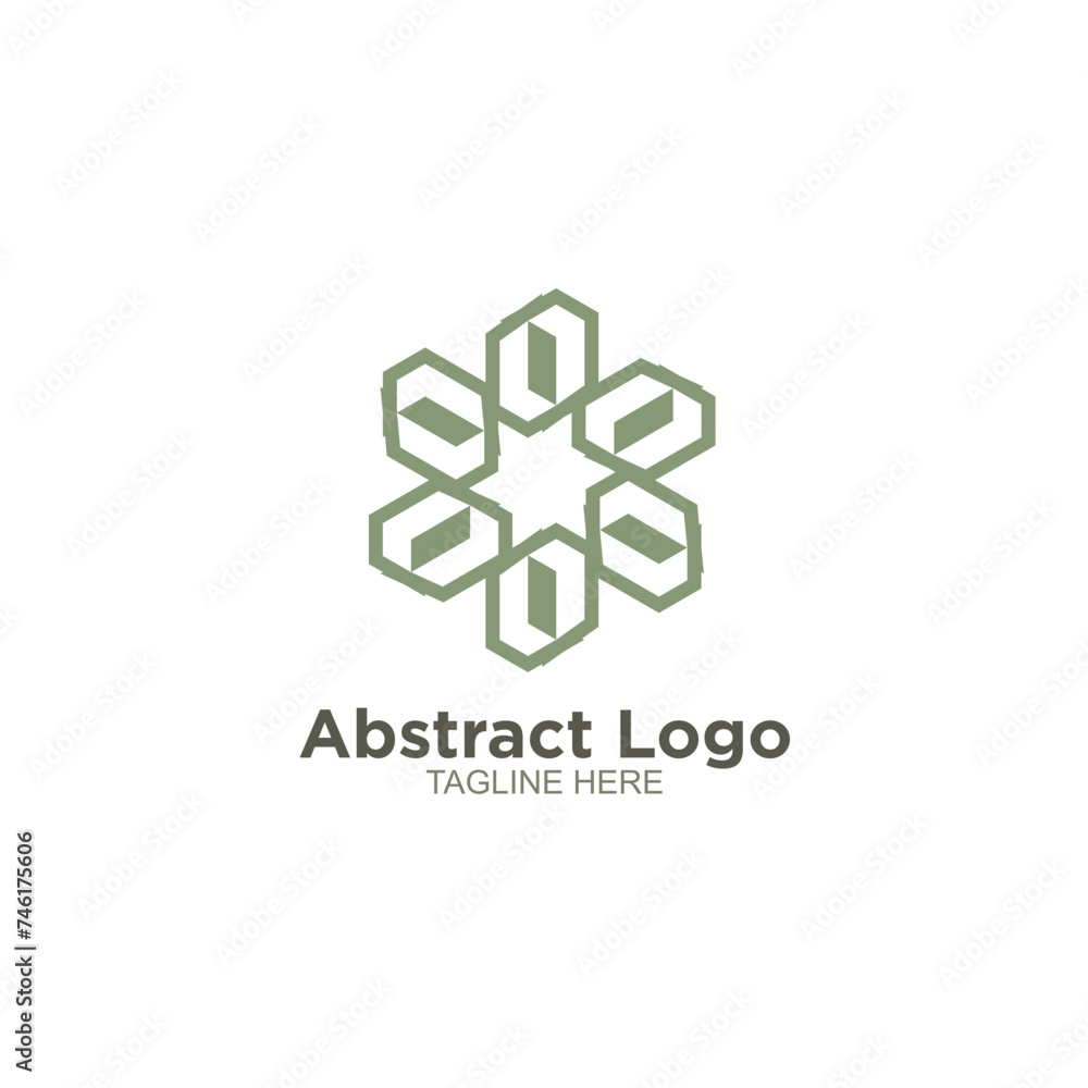 Abstract business logo design Abstract business logo design