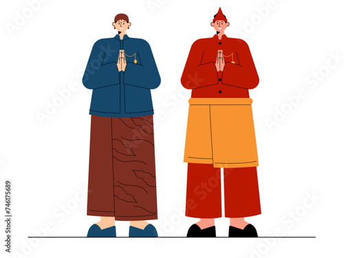 Social diversity vector illustration.