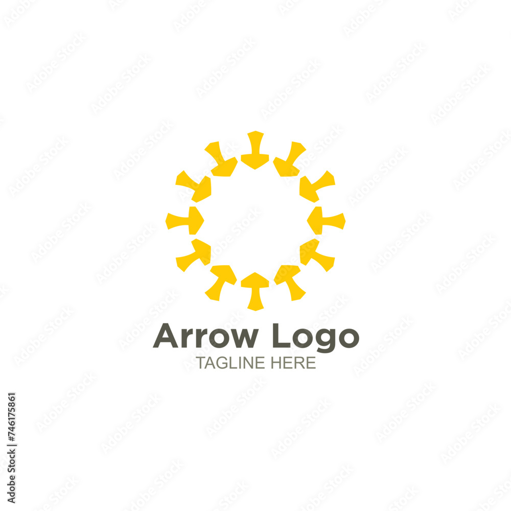 Fototapeta premium Abstract logo design element