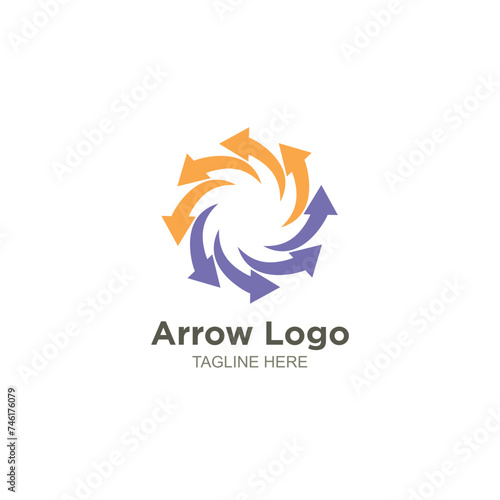 Arrow logo company design