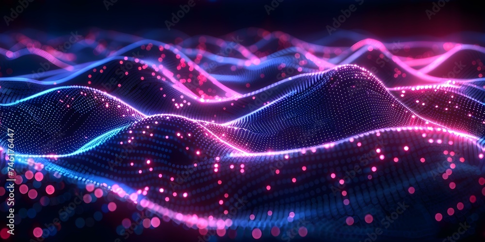 Immerse Yourself in a Cyberpunk Virtual Reality World with a Seamless Neon Vaporwave Background. Concept Virtual Reality Experience, Cyberpunk Theme, Neon Vaporwave, Immersive Environment Immerse Yourself in a Cyberpunk Virtual Reality World with a Seamless Neon Vaporwave Background. Concept Virtual Reality Experience, Cyberpunk Theme, Neon Vaporwave, Immersive Environment