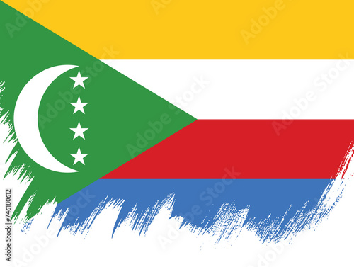 Free Download Flag of Comoros, vector illustration - GFXLoad
