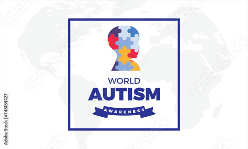 Colorful heart background of puzzle pieces