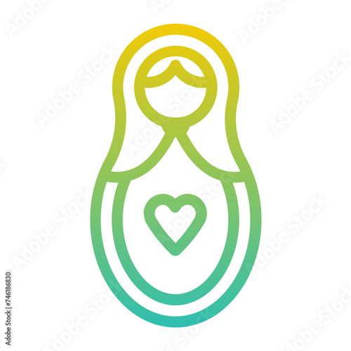 Matrioshka Gradient Linear Style