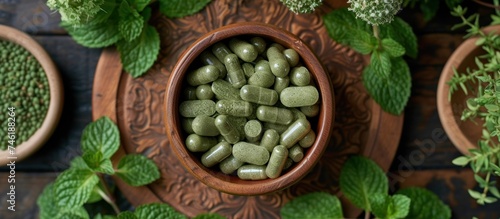 herb leaves medicine