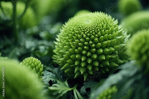 Close up of durian fruit