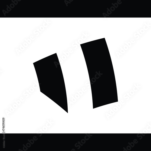abstract vector monogram design, this design is suitable for brands