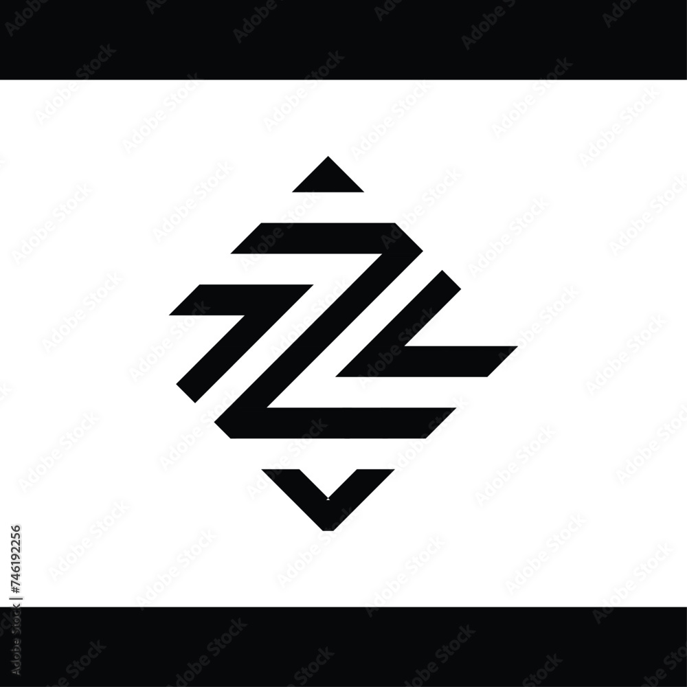 logo monogram design that forms the letter 