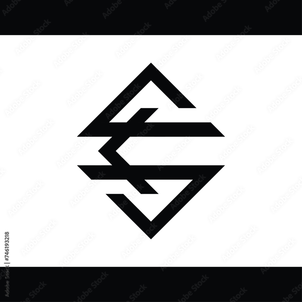 monogram design combining the letters monogram design combining the letters
