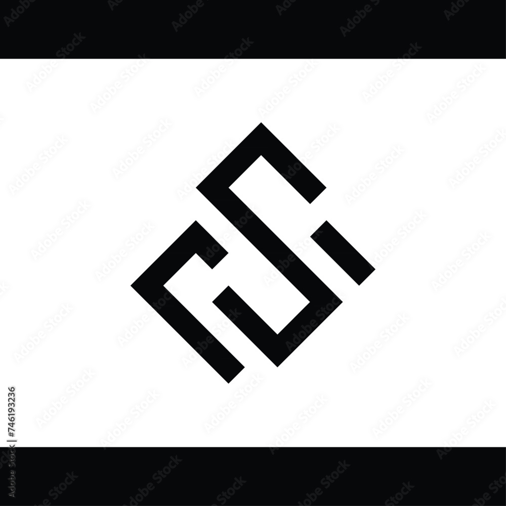 abstract monogram design for logo purposes. This logo is unique and interesting to use as a company identity. abstract monogram design for logo purposes. This logo is unique and interesting to use as a company identity.