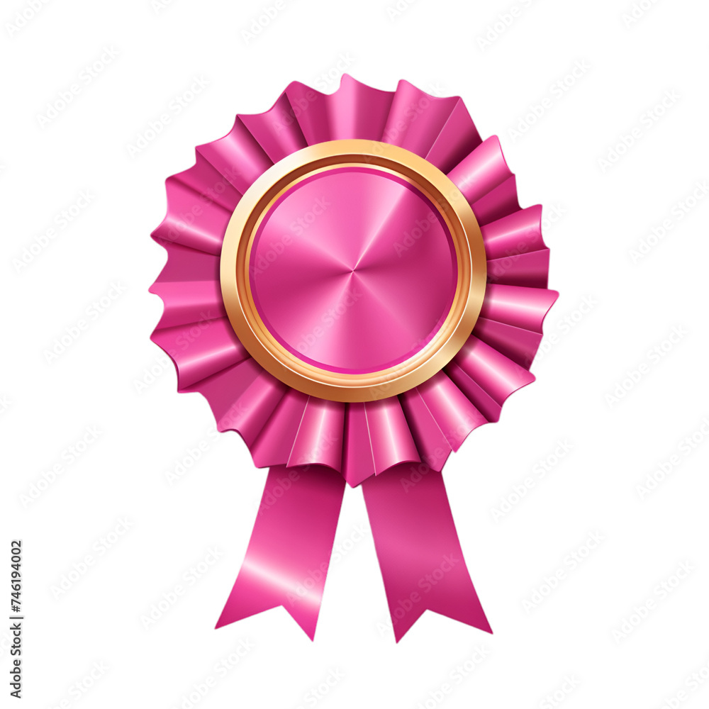 A Gold Realistic 3d gold,medal with ribbons A Gold Realistic 3d gold,medal with ribbons
