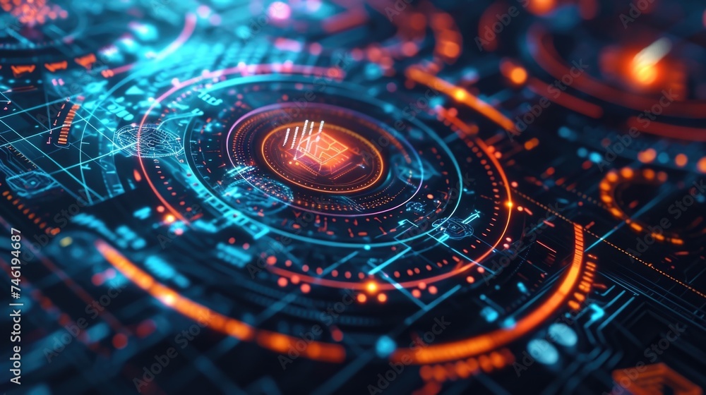 A dynamic hologram displaying transaction history and data visualization for multiple cryptocurrencies within a single wallet. A dynamic hologram displaying transaction history and data visualization for multiple cryptocurrencies within a single wallet.