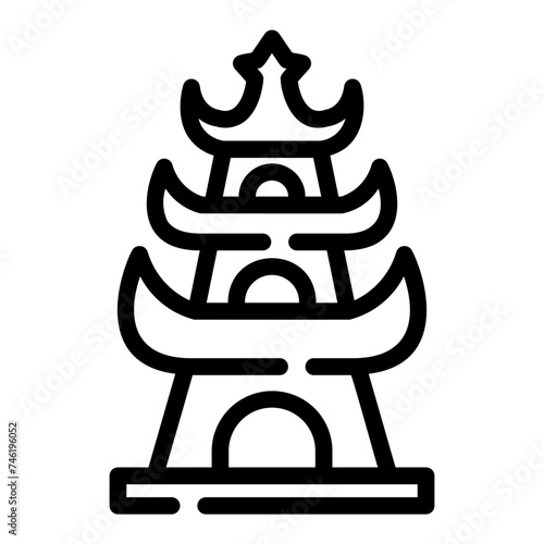 temple Line Icon