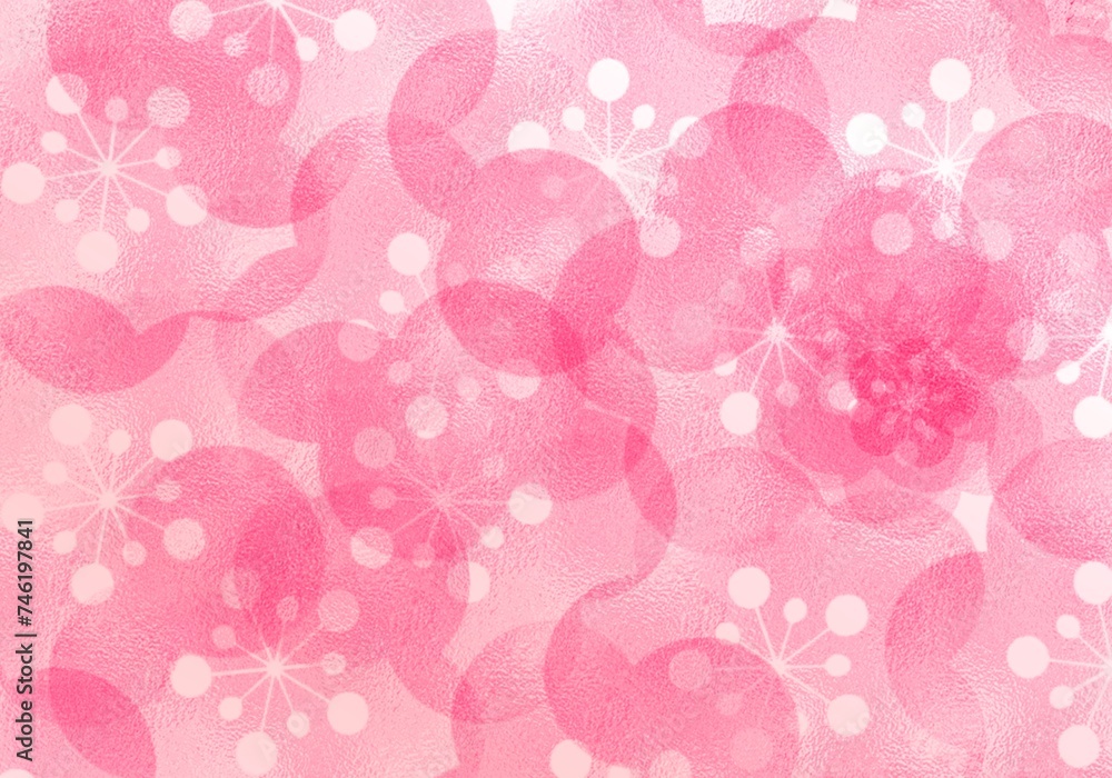 pink flowers pattern texture background