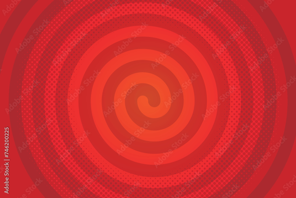 背景素材 横長 赤色 うずまきポップな背景 疑問 Q&A 質問 謎 アイデア 自由研究