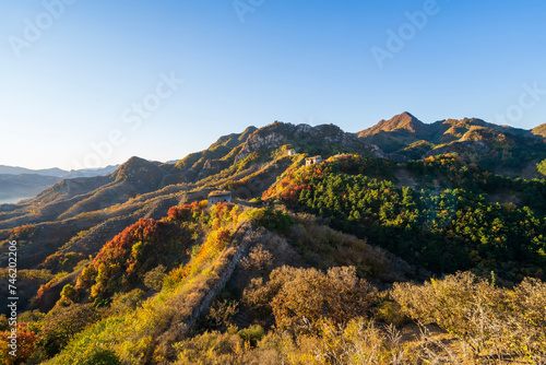 The Great Wall in autumn