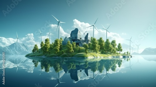 Green industry eco power for sustainable energy