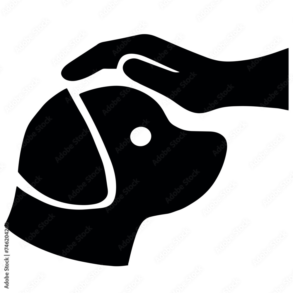 Vector dog lovers icon illustration design ideas Vector dog lovers icon illustration design ideas